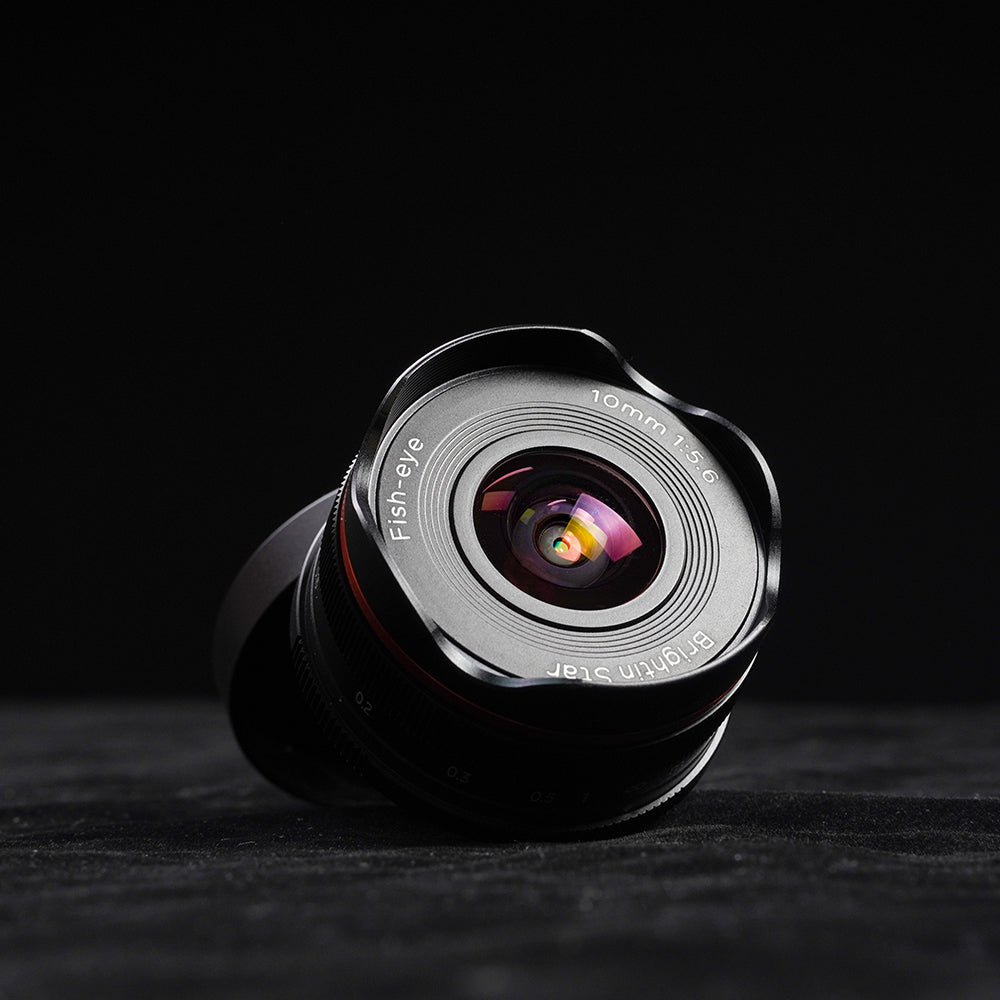 Brightin Star 10mm F5.6 APS-C Fisheye Lens Wide-Angle Lens For M43/Canon M/Canon RF/Sony E/ Nikon Z/Fuji X Mount
