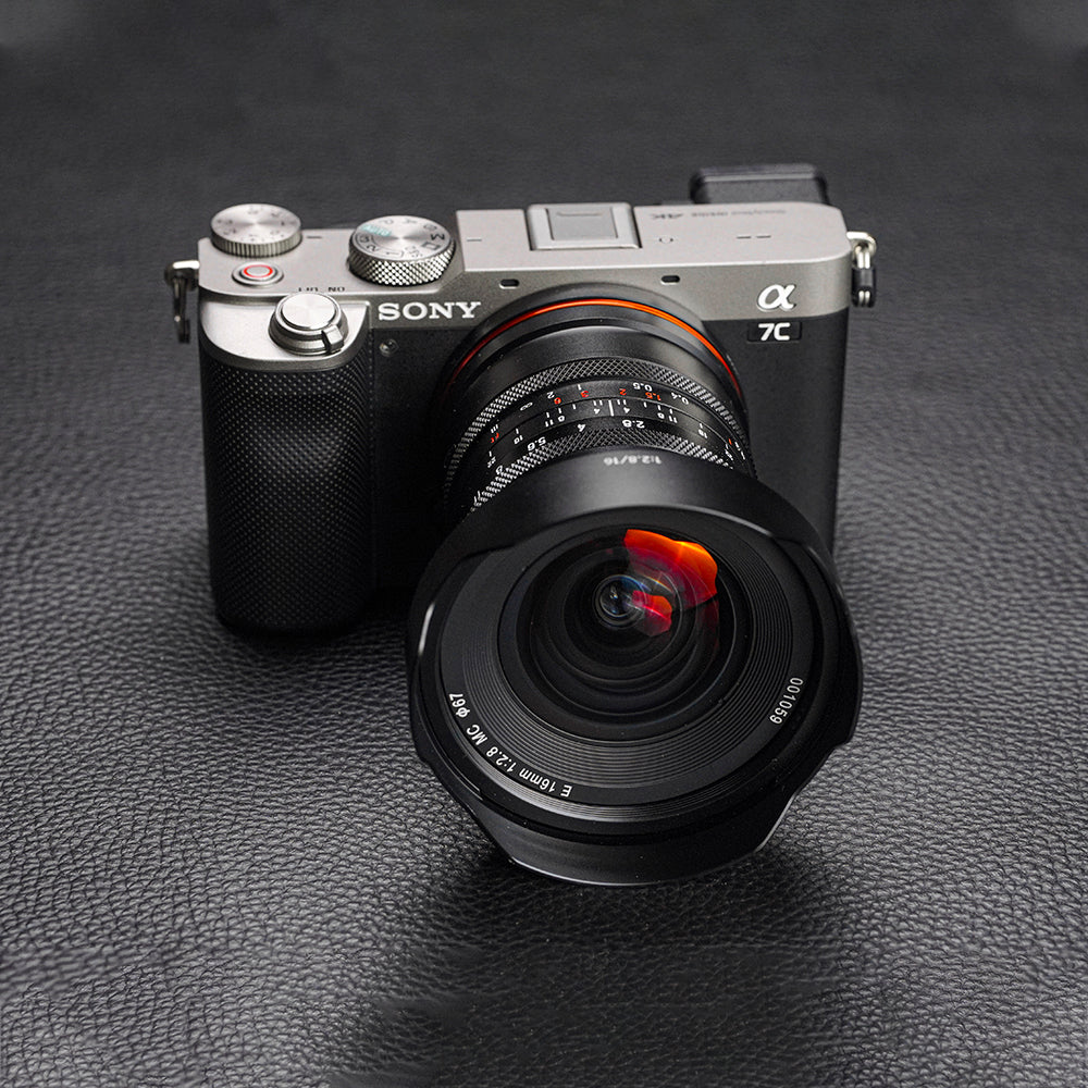 16mm F2.8 Full Frame Ultral Wide Angle Manual Focus Mirrorless Camera Lens, Fit for Canon RF Mount