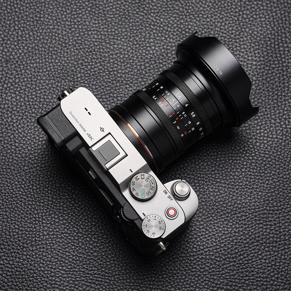 16mm F2.8 Full Frame Ultral Wide Angle Manual Focus Mirrorless Camera Lens, Fit for Canon RF Mount