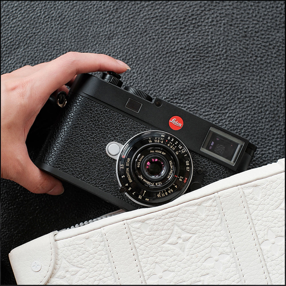 Exclusive 25.5mm ultra-thin UV filter (only 1mm thick) - fits Leica/Sigma/Panasonic L/Canon RF/Nikon Z/Sony E/Fuji X/GFX adapters - designed for 28mm F2.8 lenses