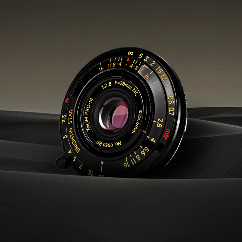 Exclusive 25.5mm ultra-thin UV filter (only 1mm thick) - fits Leica/Sigma/Panasonic L/Canon RF/Nikon Z/Sony E/Fuji X/GFX adapters - designed for 28mm F2.8 lenses