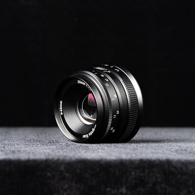 35mm F1.7 APS-C Wide-Angle Manual Focus Prime Lens for Panasonic/Olympus Micro 4/3 Mount