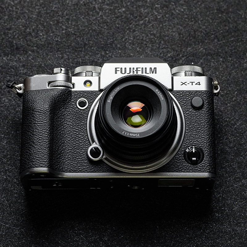 35mm F1.7 APS-C Wide-Angle Manual Focus Prime Lens for Panasonic/Olympus Micro 4/3 Mount
