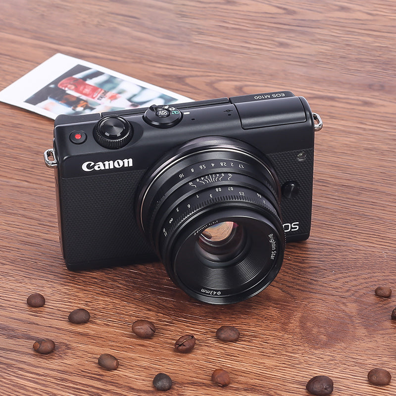 35mm F1.7 APS-C Wide-Angle Manual Focus Prime Lens for Panasonic/Olympus Micro 4/3 Mount