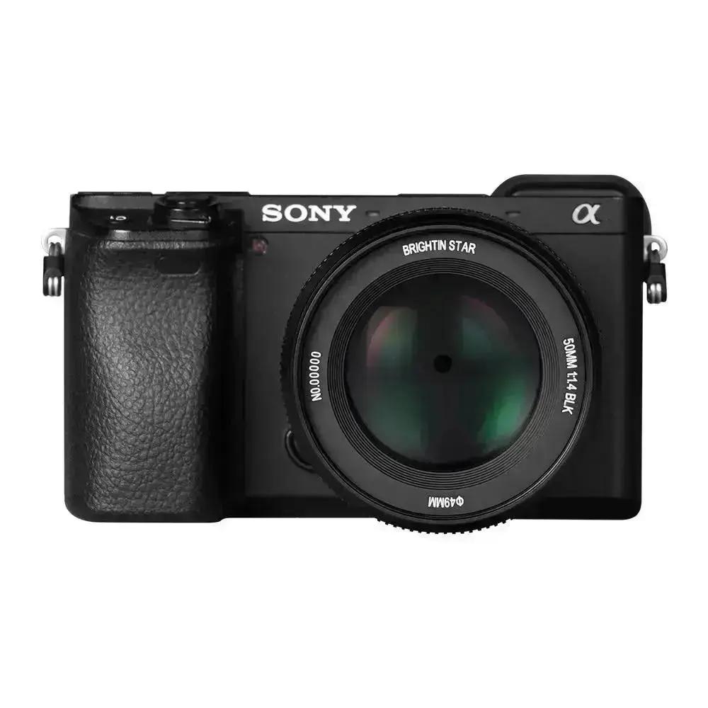 50mm F1.4 III APS-C Manual Focus Portrait Lens for Sony E BrightinStar.US