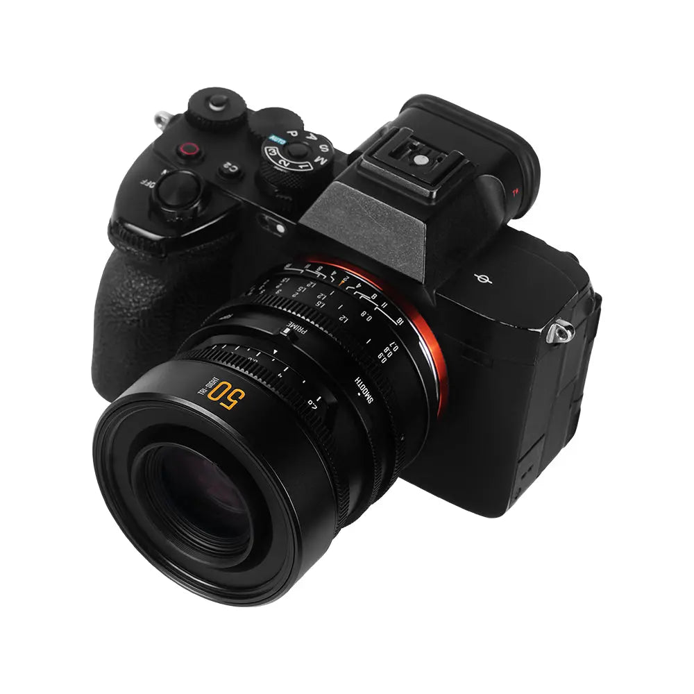 BRIGHTIN STAR MF 50mm F2.0 TRI-SIGHT Full-Frame Art Lens for Sony E