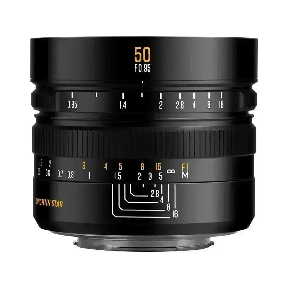 50mm F0.95 APS-C Night God Portrait Star Manual Fixed Focus Lens Suitable For Fuji X-Mount BRIGHTIN STAR