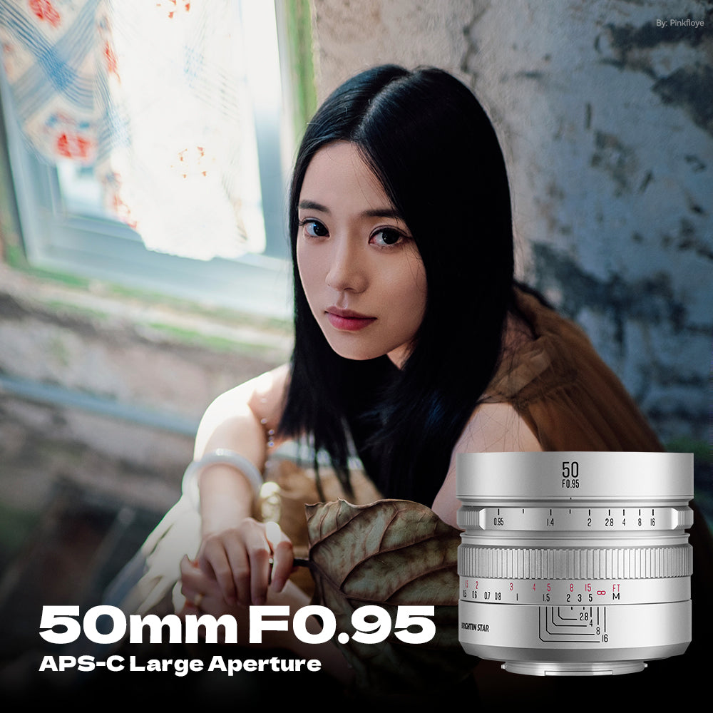 50mm F0.95 APS-C Night God Portrait Star Manual Fixed Focus Lens Suitable For Panasonic/Olympus Micro 4/3 Mount