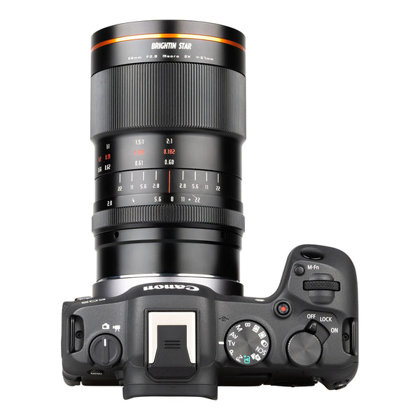 60mm F2.8 II 2X Macro Magnification Manual Focus Mirrorless Camera Lens, Fit for Canon EOS-M Mount