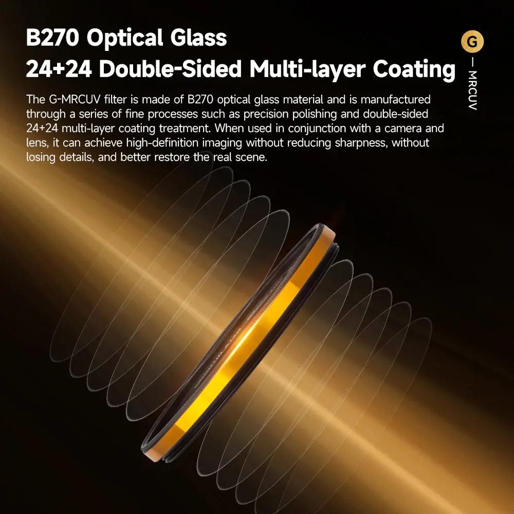 Brightin Star G-MRCUV Professional high-end multi-layer coated UV filter BrightinStar.US