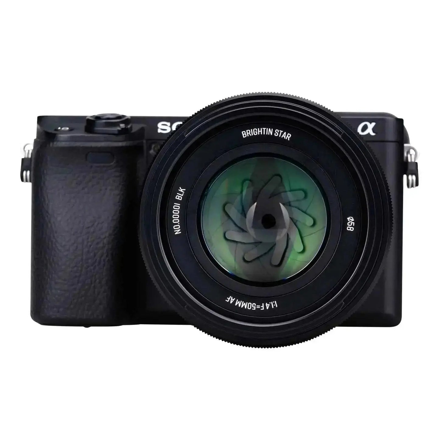 Brightin Star AF50mm F1.4 Autofocus Large Aperture APS-C Mirrorless Camera Lens Sony E / Fuji X Mount