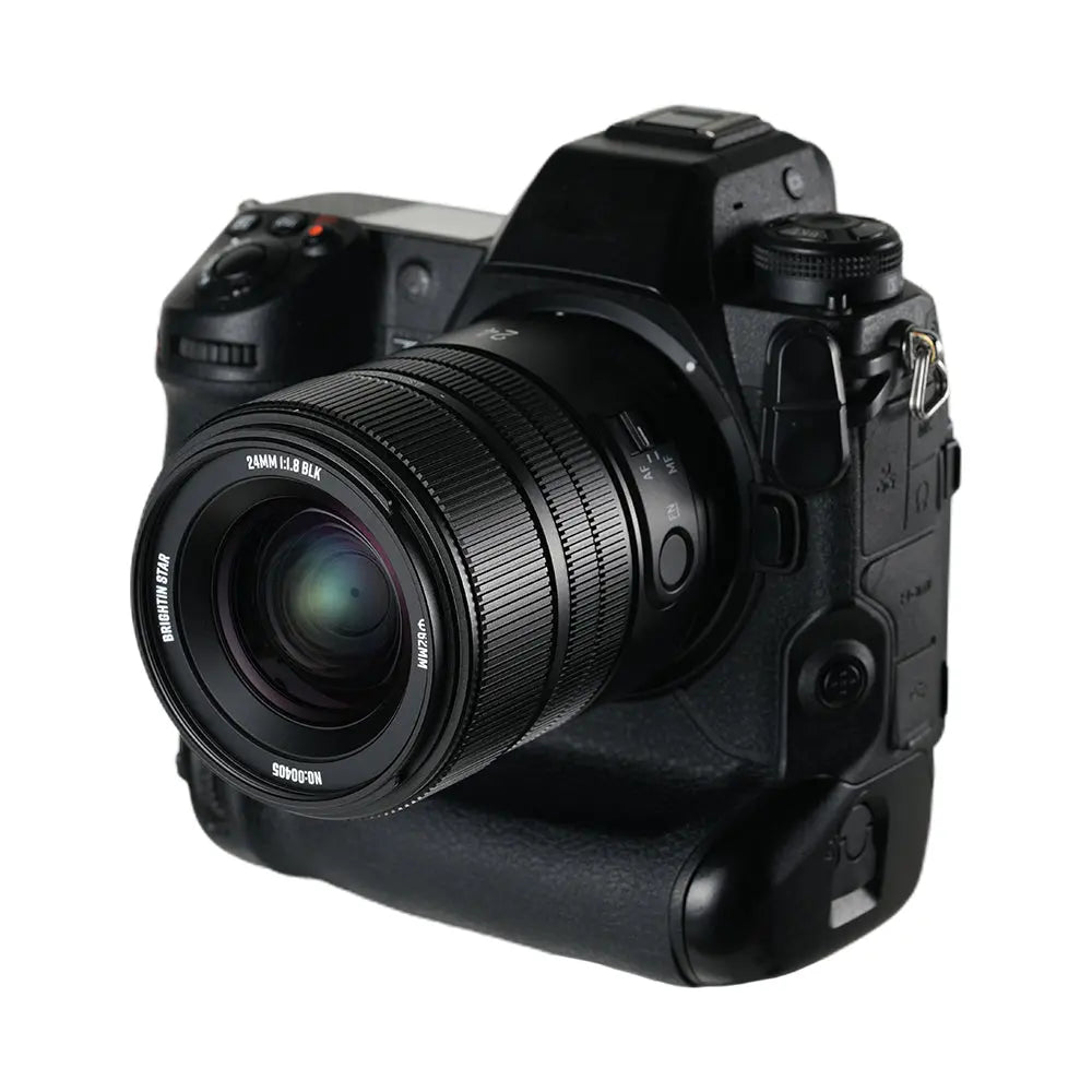 Brightin Star AF 24mm F1.8 Full-Frame Auto Focus Large Aperture Wide Angle Prime Lens for Sony E Sony E Mount