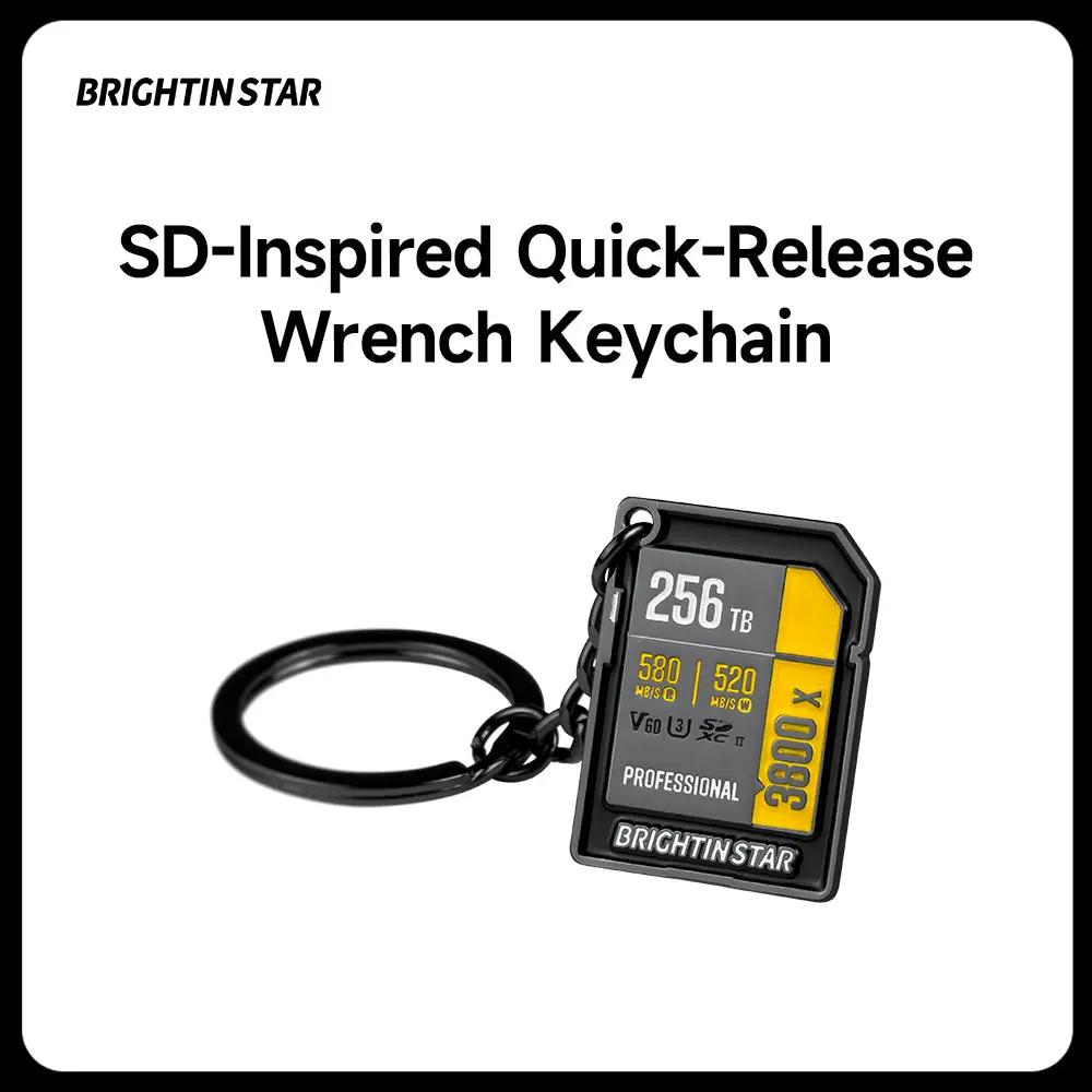 Brightin Star SD-Inspired Quick-Release Wrench Keychain BrightinStar.US