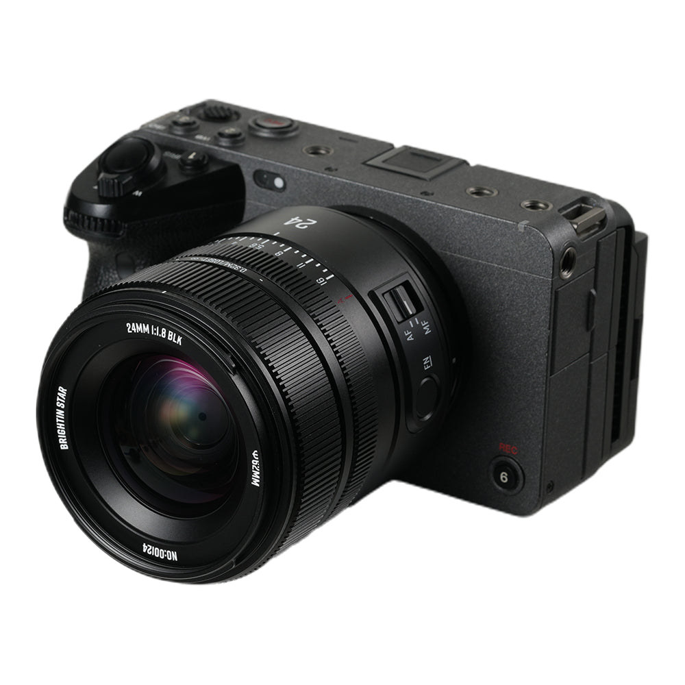 Brightin Star AF 24mm F1.8 Full-Frame Auto Focus Large Aperture Wide Angle Prime Lens for Sony E Sony E Mount