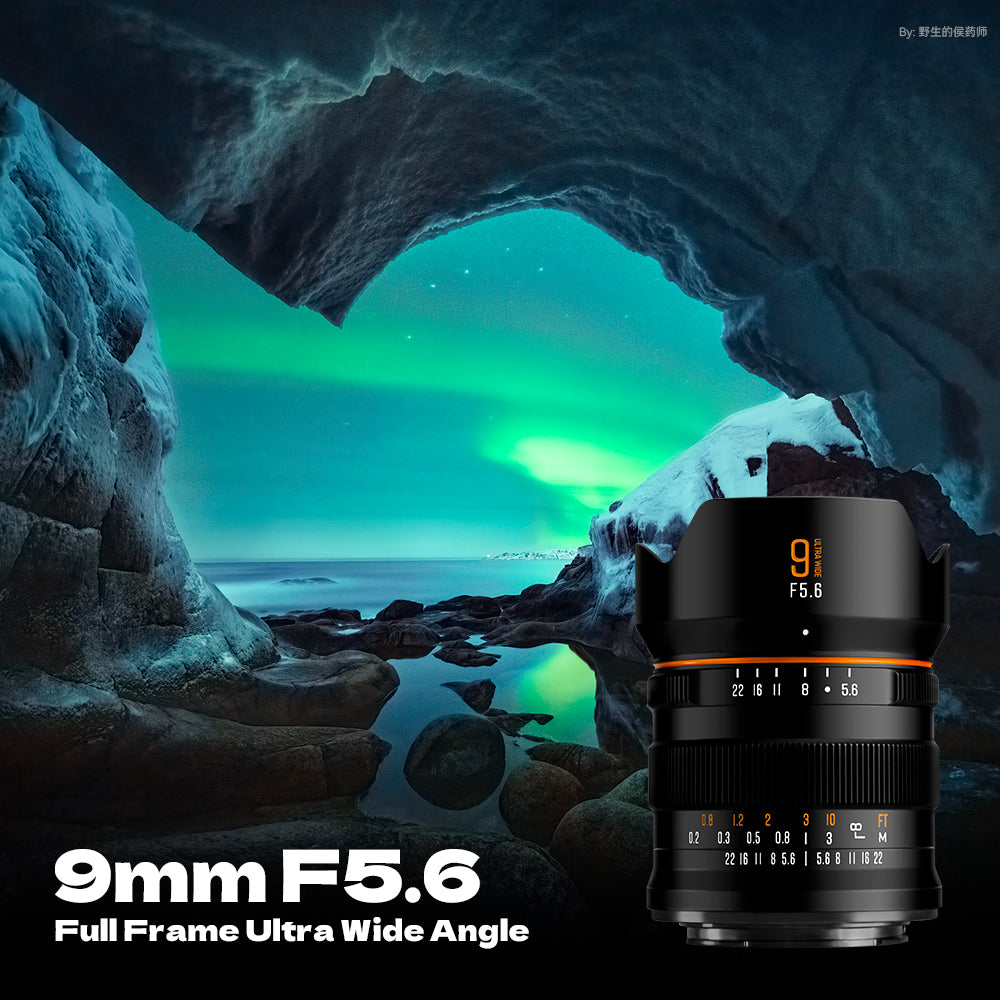9mm F5.6 Full Frame Camera Lens with ND Filter For Sony E Mount