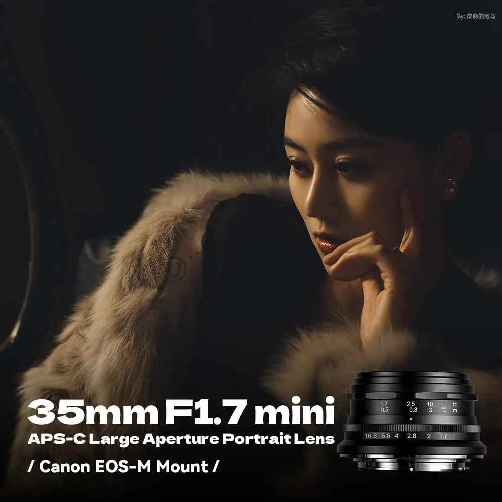 Brightin Star 35mm F1.7 APS-C Wide-Angle Manual Focus Prime Lens for M43/Canon M/Canon RF/Fuji X/Nikon Z/Sony E Mount