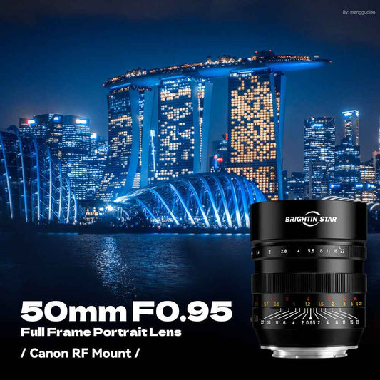 50mm F0.95 Full Frame Large Aperture Camera Lens,For Canon RF Mount