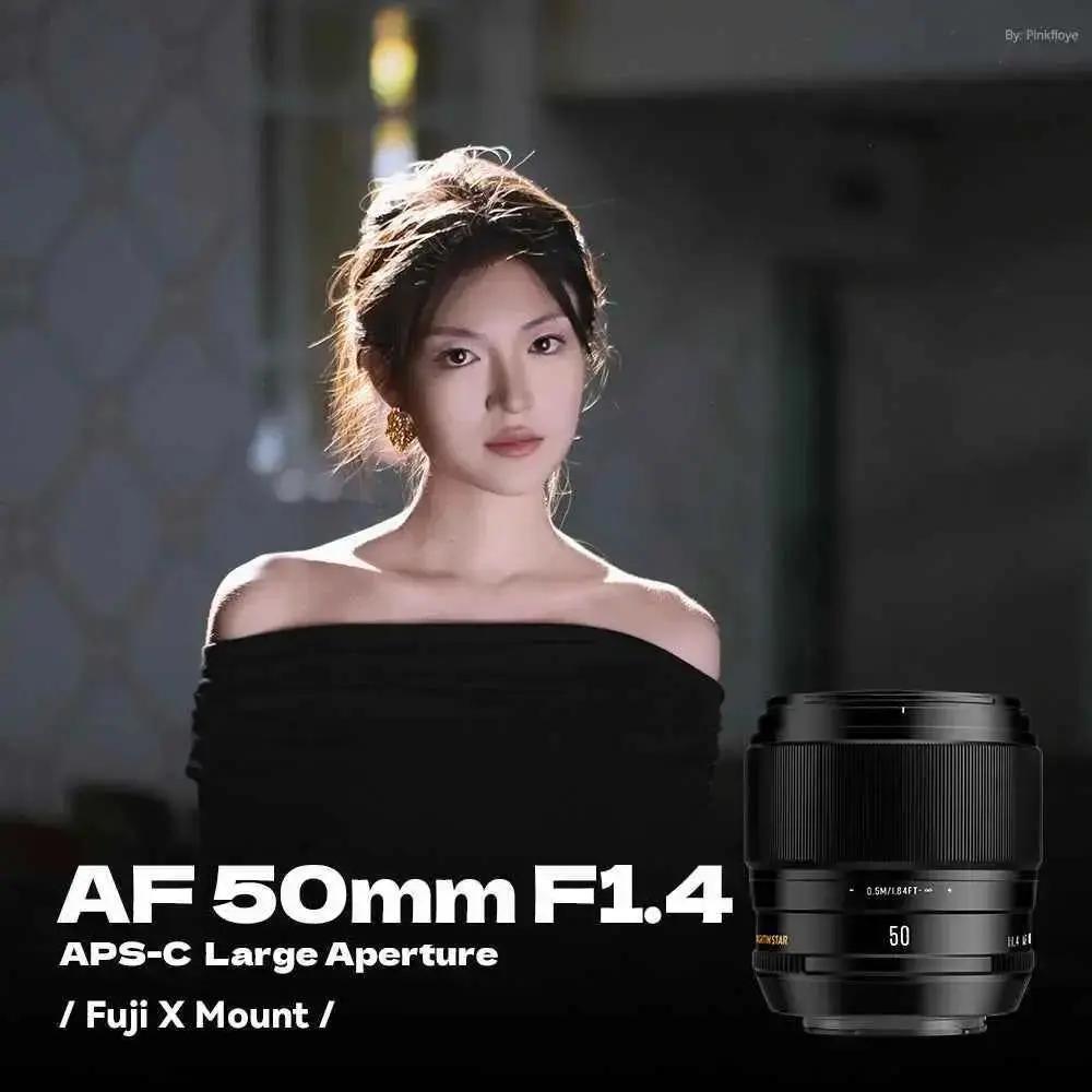 AF50mm F1.4 APS-C Autofocus Lens Large Aperture Portrait Fixed Focus Lens Suitable Fit for Sony E Mount