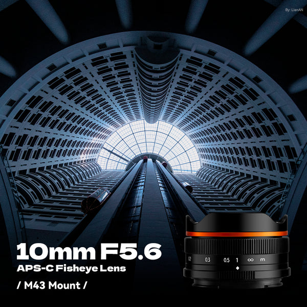10mm F5.6 APS-C Fisheye Lens Wide-Angle Lens For Sony E Mount