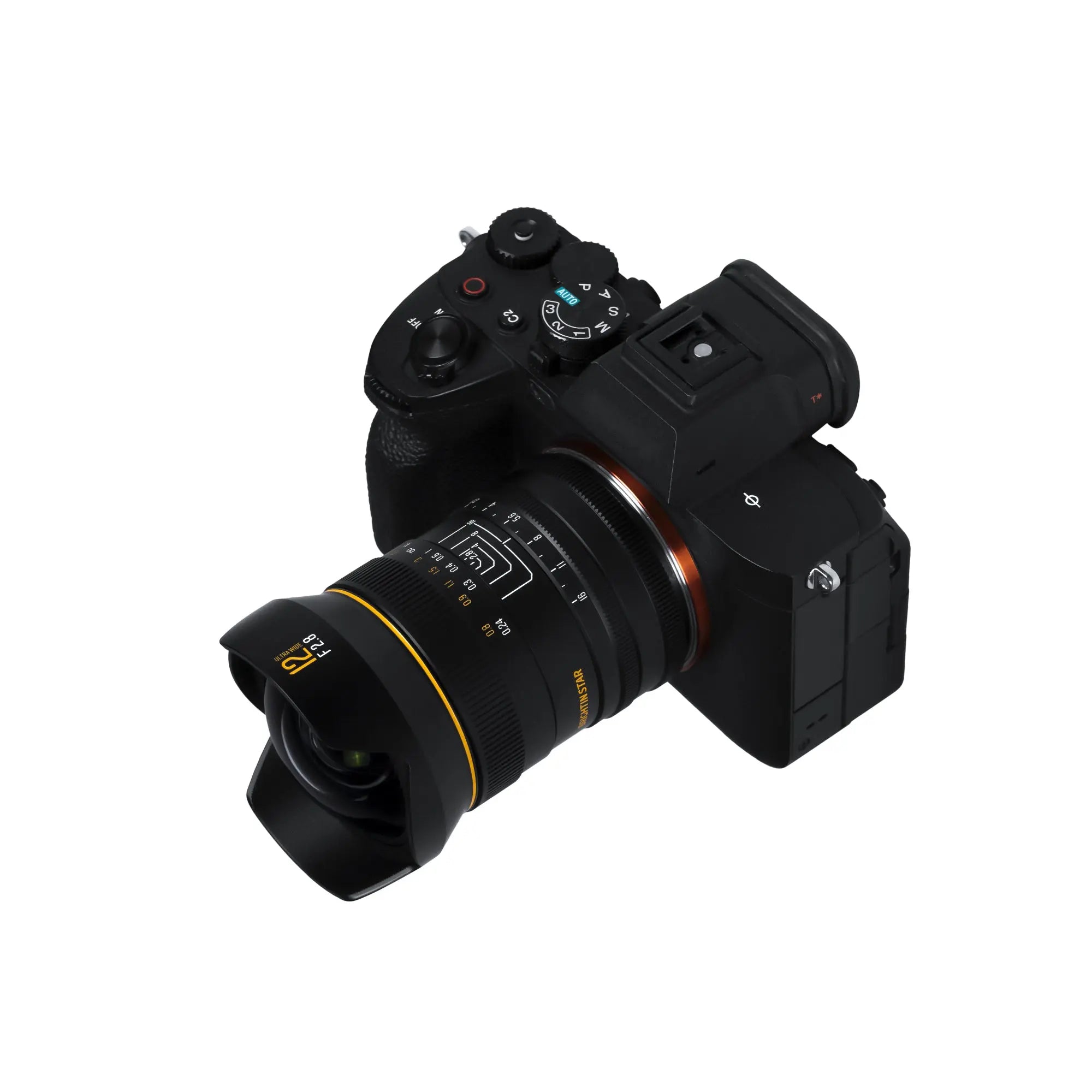 Brightin Star 12mm F2.8 Full Frame 122.5° Ultra Wide Angle Manual Focus Prime Mirrorless Camera Lens Main