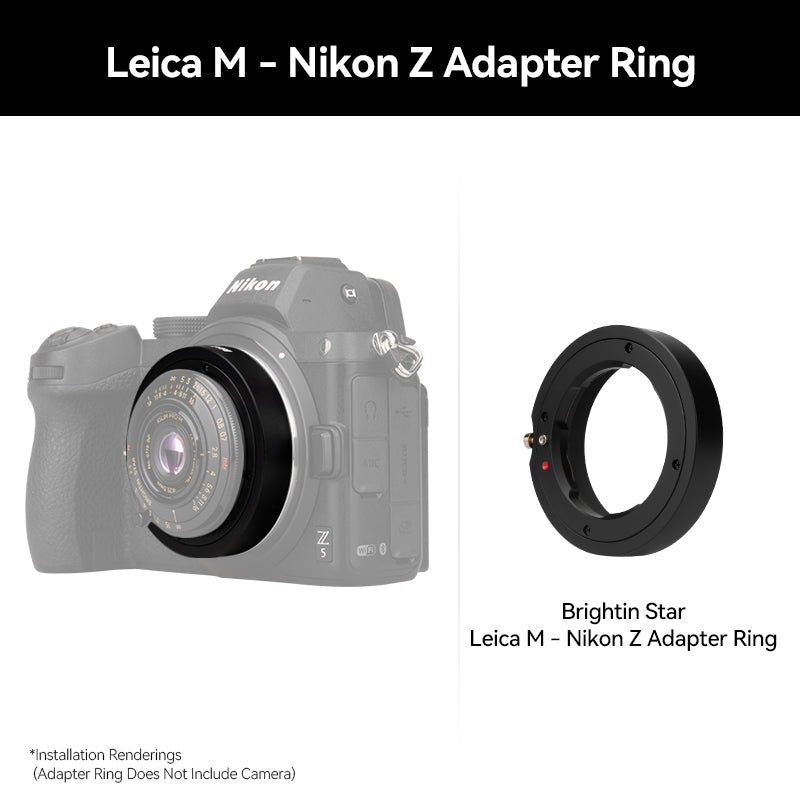 Exclusive 25.5mm ultra-thin UV filter (only 1mm thick) - fits Leica/Sigma/Panasonic L/Canon RF/Nikon Z/Sony E/Fuji X/GFX adapters - designed for 28mm F2.8 lenses