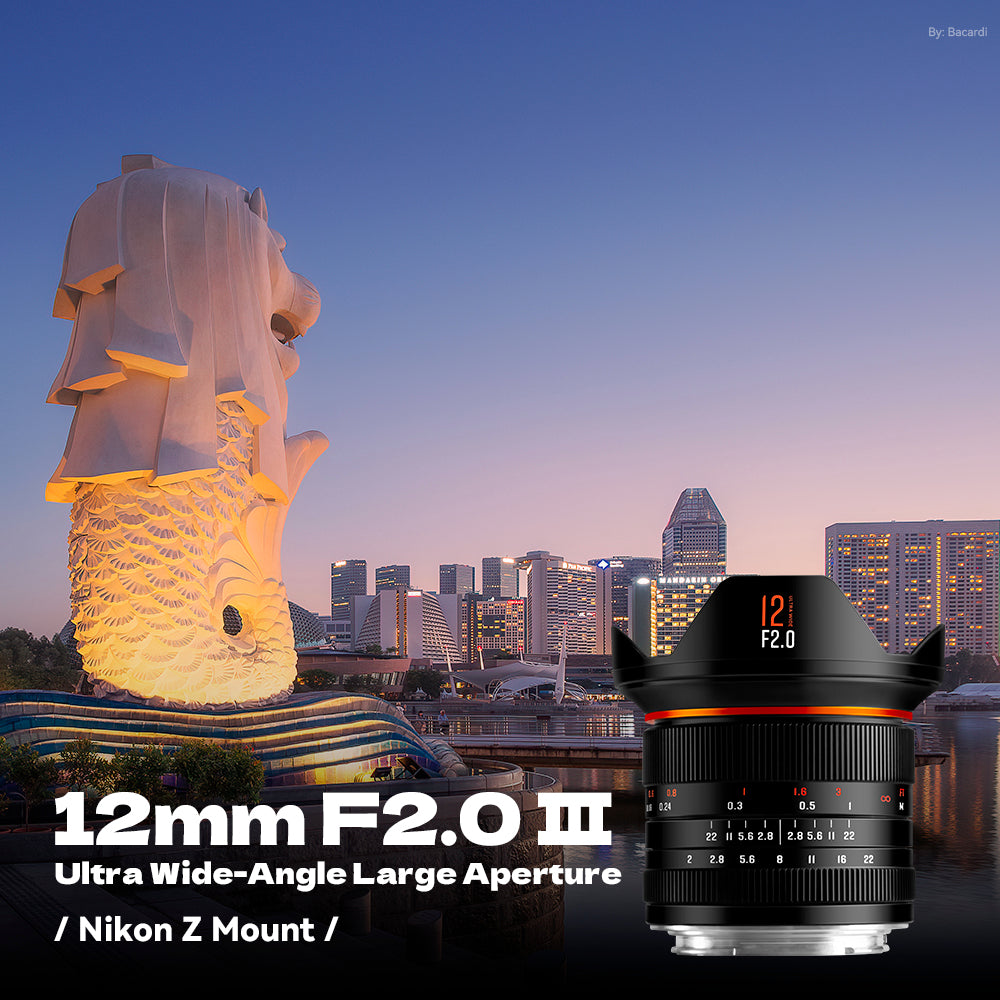 12mm F2.0 III APS-C Ultra Wide-Angle Big Aperture Cameras Lens For Canon  RF mount