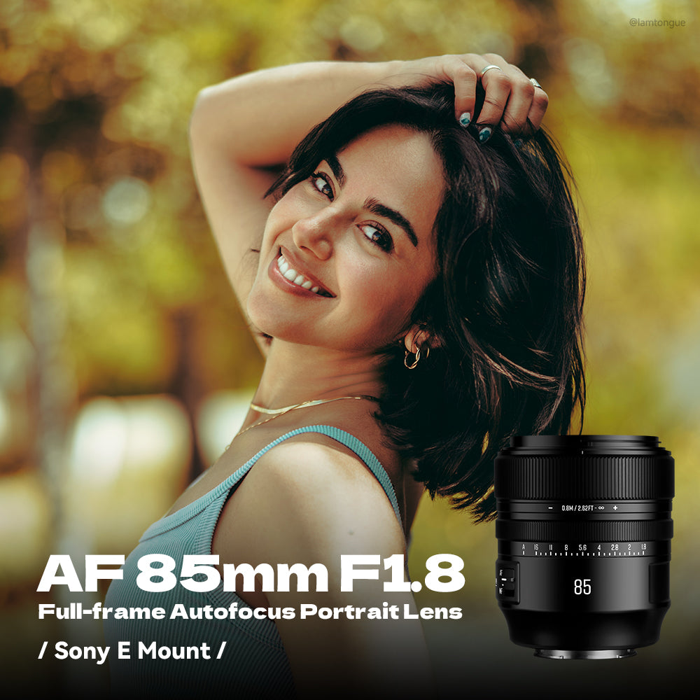 AF85mm F1.8 Full Frame Auto Focus Telephoto Portrait Prime Lens Fit for Sony E