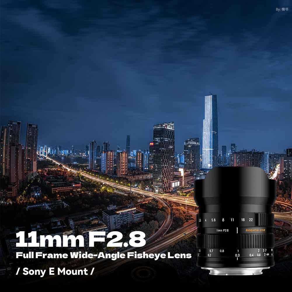 11mm F2.8 Full Frame Wide-Angle Starry Sky Fisheye Lens Suitable,for Nikon Z Mount