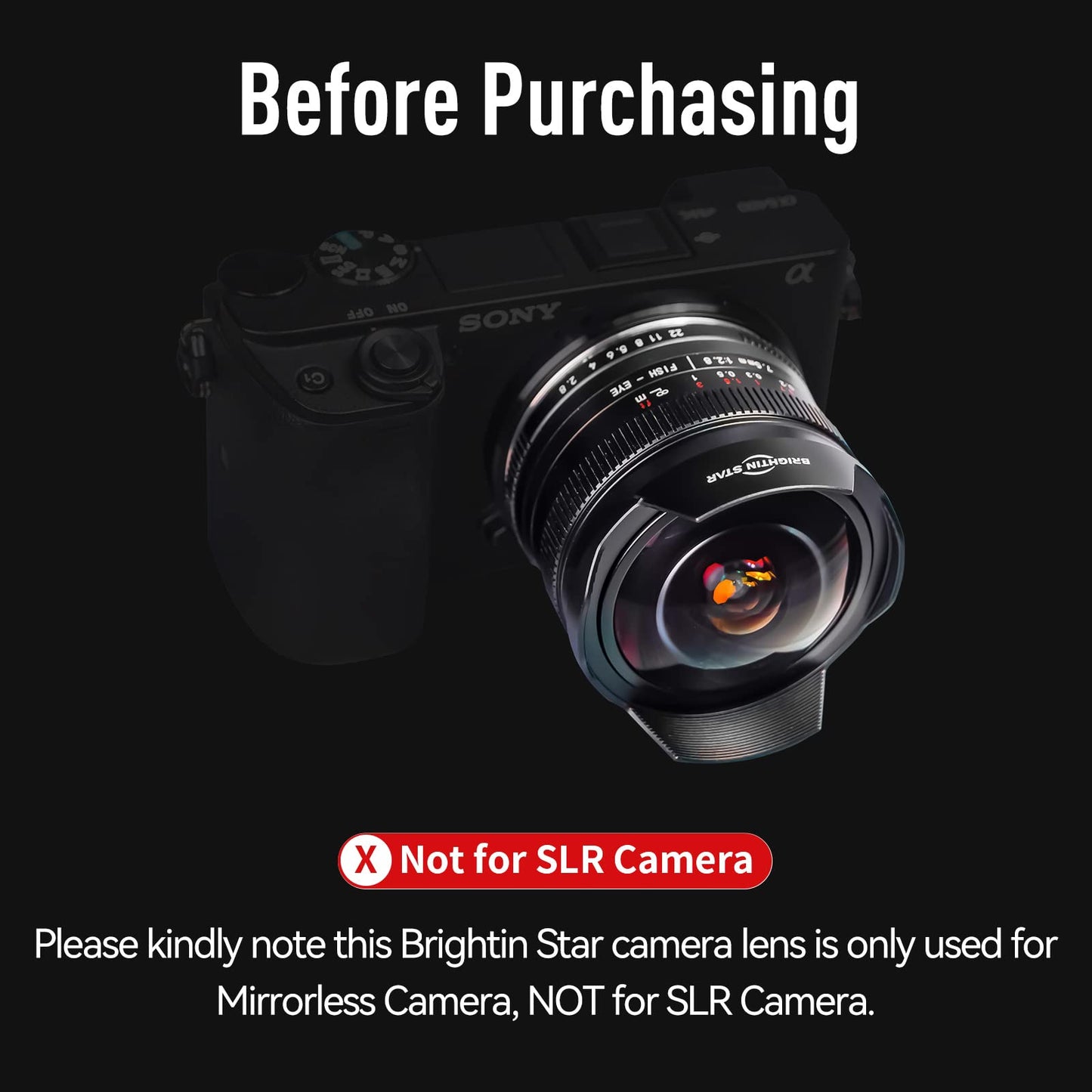 7.5mm F2.8 APS-C Fisheye Manual Focus Lens With ND Filter for Nikon Z-Mount
