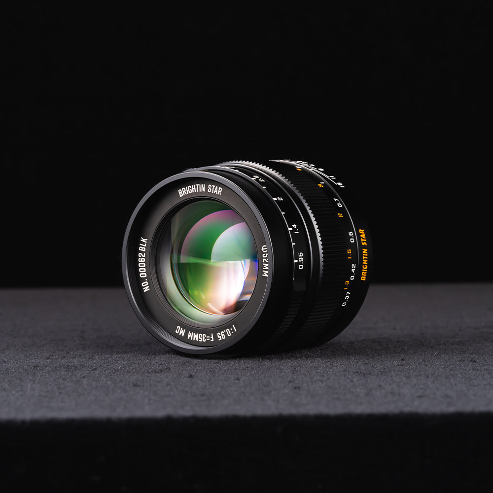 35mm F0.95 APS-C Night God Portrait Star Manual Fixed Focus Lens Suitable For Canon EOS-M Mount