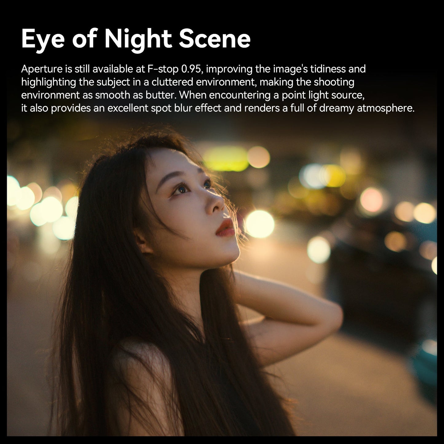 35mm F0.95 APS-C Night God Portrait Star Manual Fixed Focus Lens Suitable For Canon EOS-M Mount