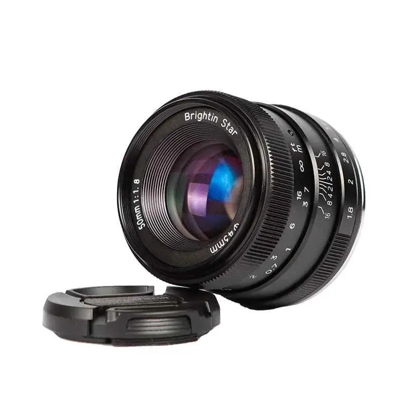 50mm F1.8 APS-C Manual Focus Lens Fit for Canon EOS-M Mount