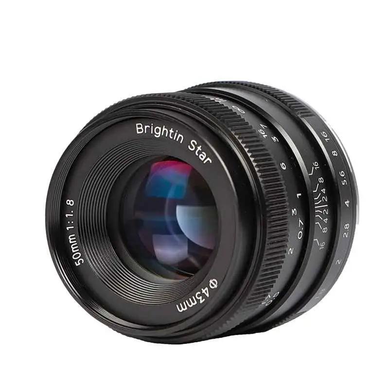 50mm F1.8 APS-C Manual Focus Lens Fit for Fuji X-Mount