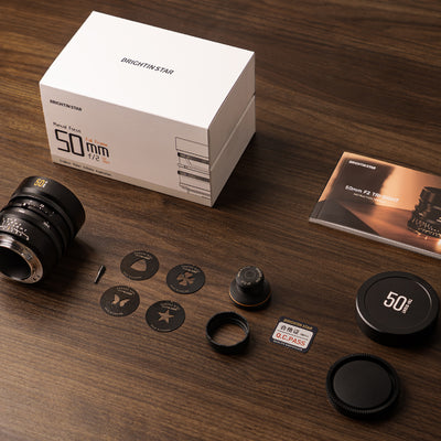 BRIGHTIN STAR MF 50mm F2.0 TRI-SIGHT Full-Frame Art Lens for L Mount