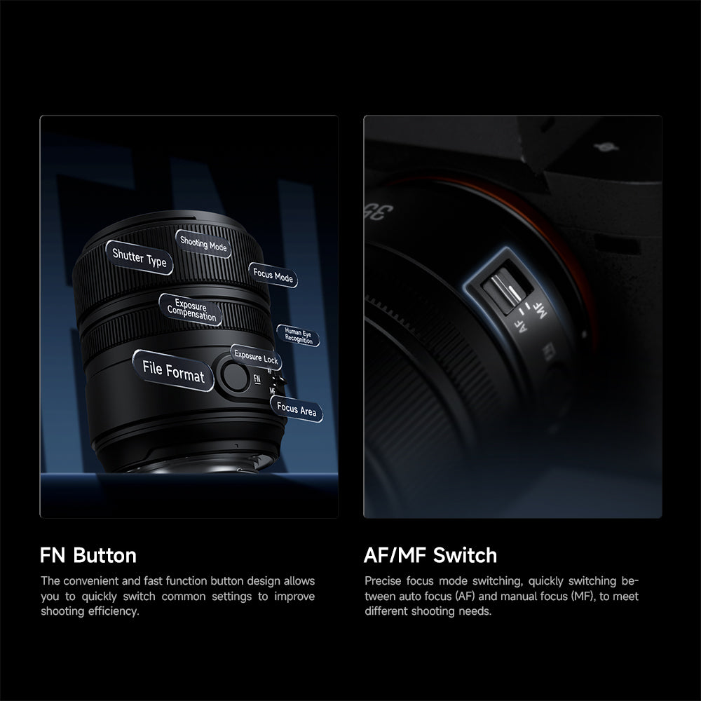Brightin Star AF35mm F1.8 Full-frame STM Auto Focus Large Aperture Prime Lens Fit for Nikon Z