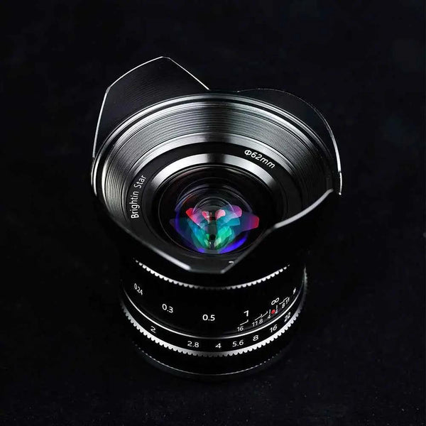 The Best Gift for Dad Brightin Star 12mm F2.0 Ultra Wide-Angle Big Aperture APS-C Manual Focus Mirrorless Cameras Lens