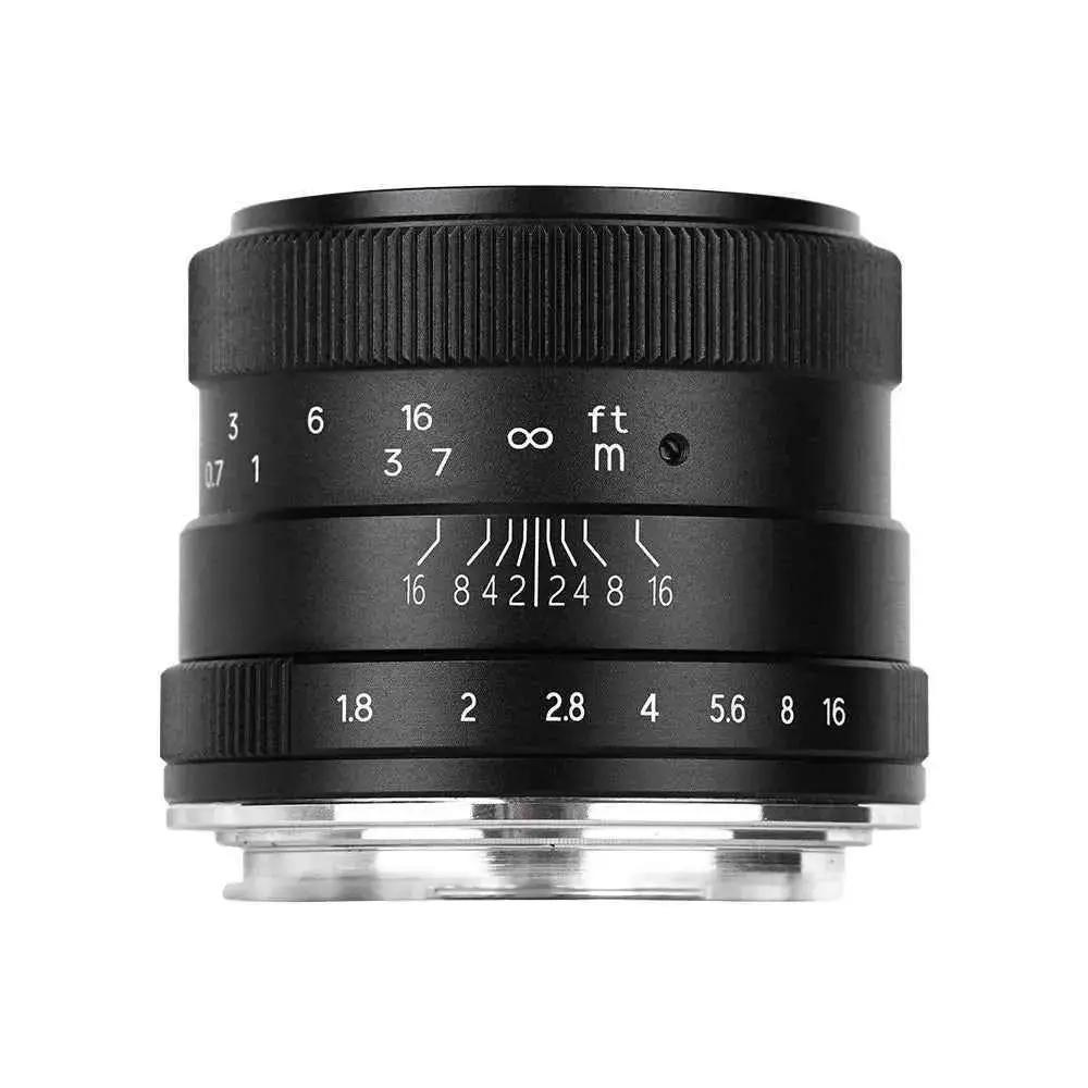 Brightin Star 50mm F1.8 APS-C Manual Focus Lens Front View