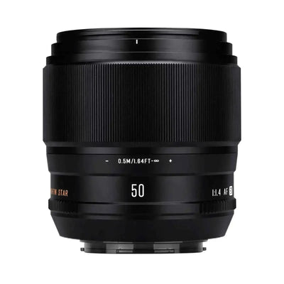 Brightin Star AF50mm F1.4 Autofocus Large Aperture APS-C Mirrorless Camera Lens Sony E / Fuji X Mount