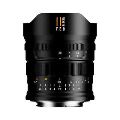 Brightin Star 11mm F2.8 II Fisheye Lens 182° Full Frame Ultra Wide Angle Manual Focus for L Mount L Mount