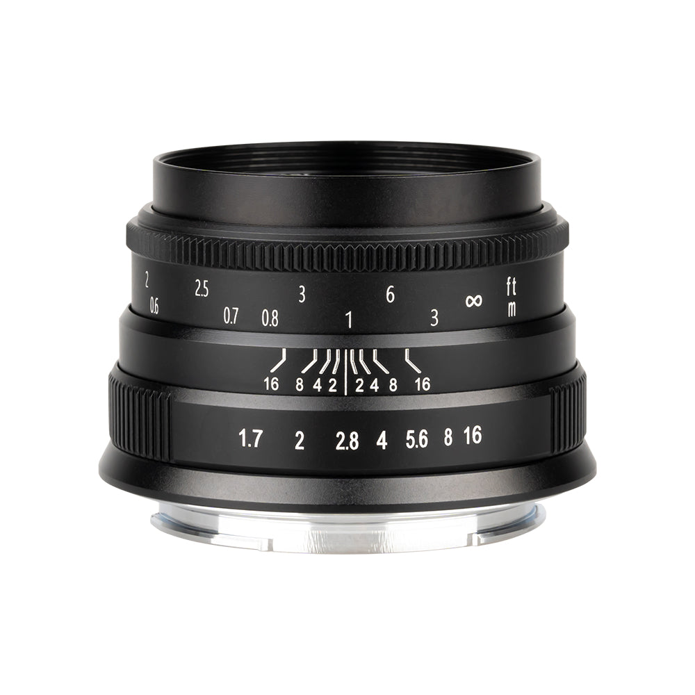 Brightin Star 35mm F1.7 APS-C  Wide-Angle Manual Focus Prime Lens for M43/Canon M/Canon RF/Fuji X/Nikon Z/Sony E Mount