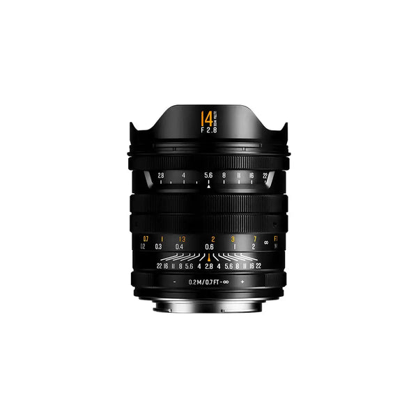 Brightin Star MF 14mm F2.8 Full Frame Ultra Wide Angle Lens for Sony E Mount