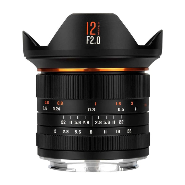 12mm F2.0 III APS-C Ultra Wide-Angle Big Aperture Cameras Lens For Panasonic/Olympus Micro 4/3 Mount