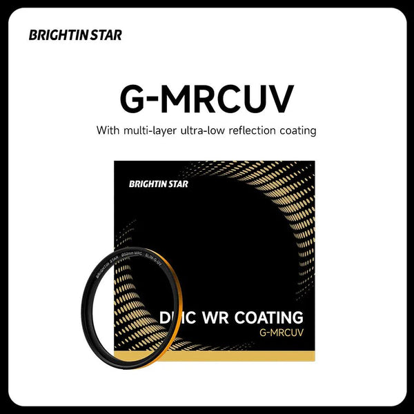 Brightin Star G-MRCUV Professional high-end multi-layer coated UV filter BrightinStar.US