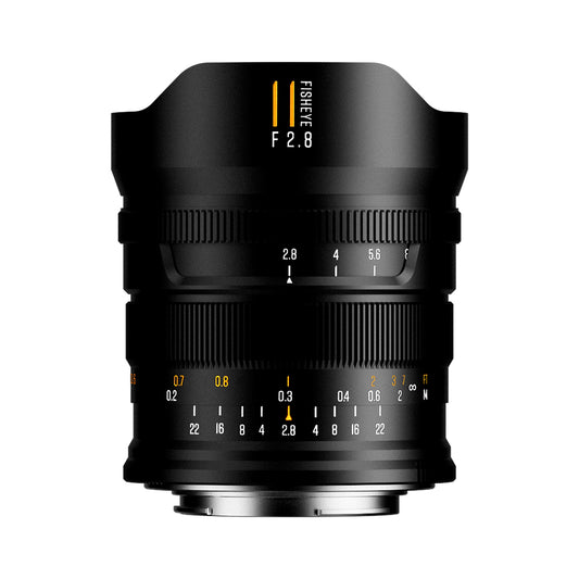 Brightin Star 11mm F2.8 II Fisheye Lens 182° Full Frame Ultra Wide Angle Manual Focus for Sony E Mount
