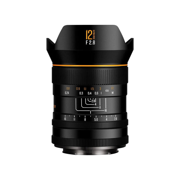 12mm F2.8 Full Frame 122.5° Ultra Wide Angle Manual Focus Prime Mirrorless Camera Lens Fit for Nikon Z Mount BrightinStar.US