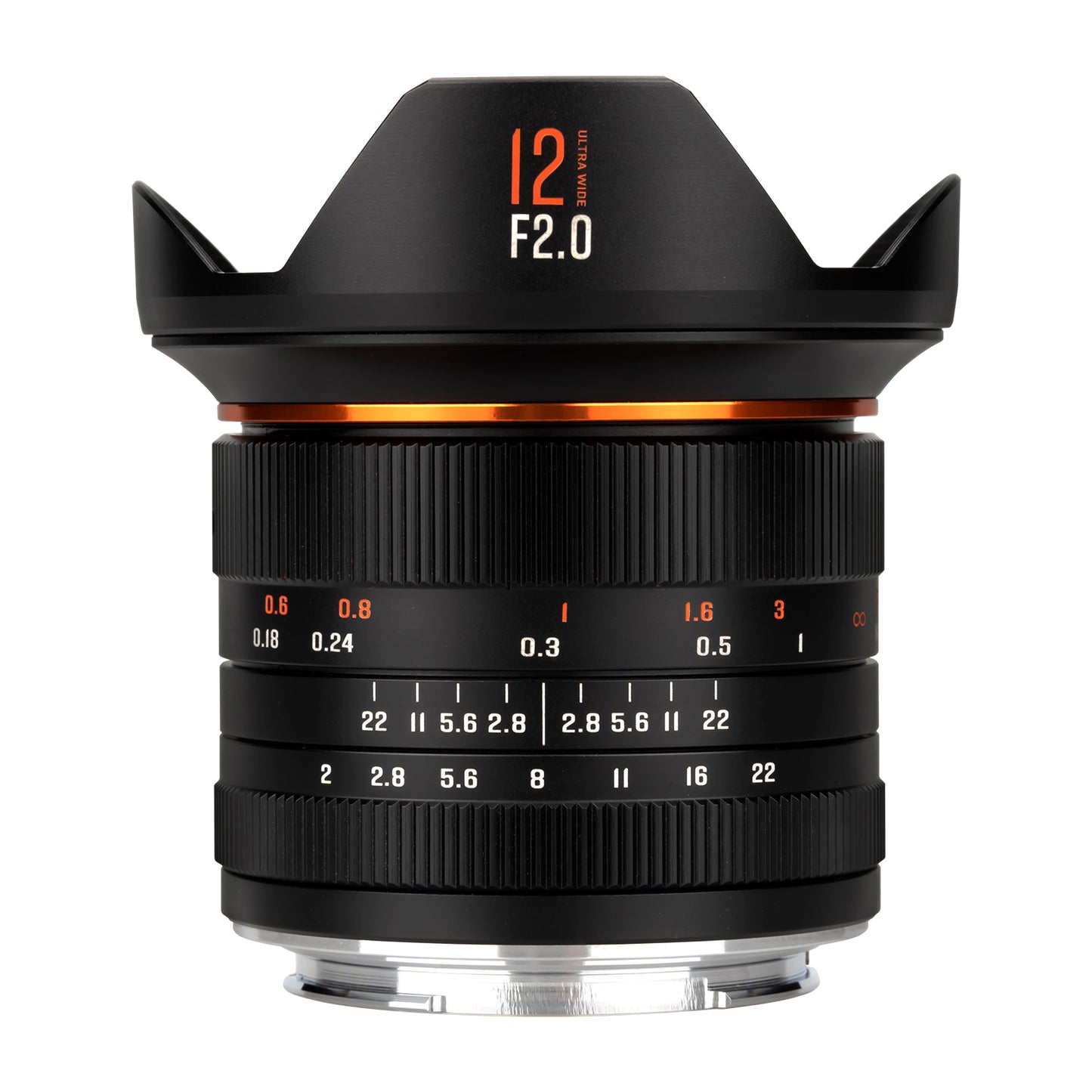 12mm F2.0 III Ultra Wide-Angle Big Aperture APS-C Cameras Lens, Fit for Canon EF-M/RF Nikon Z M4/3 Sony E Fuji X