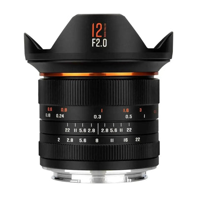 12mm F2.0 III APS-C  Ultra Wide-Angle Big Aperture Cameras Lens For Canon EOS-M Mount