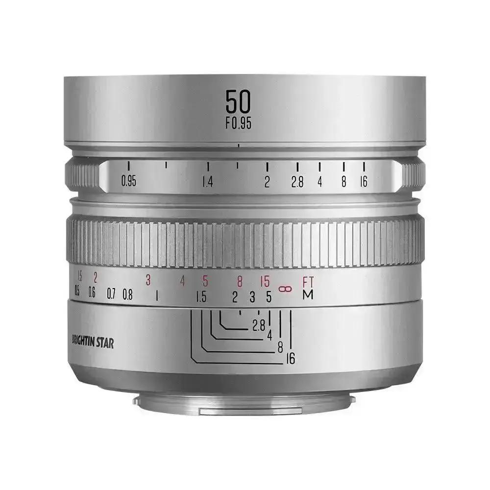 Brightin Star 50mm F0.95 マニュアルレンズ Amazon.co.jp: Brightin Star 50mm F0.95 フルフレーム大口径レンズ