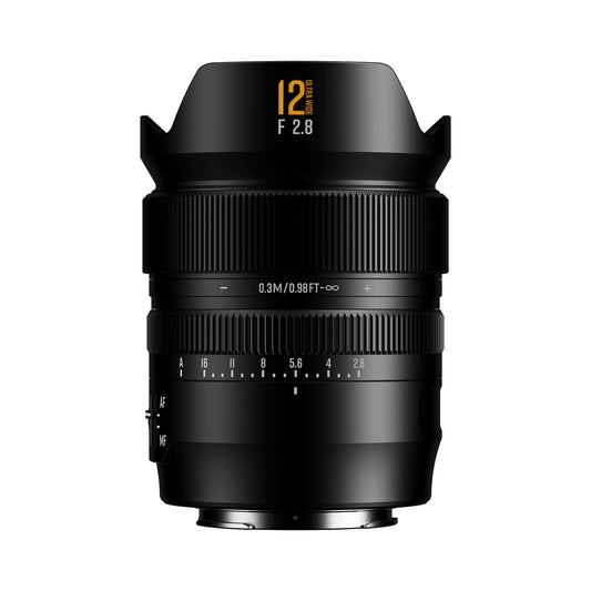 Brightin Star AF 12mm F2.8 Full Frame Ultra Wide Angle Auto Focus Lens for Sony E Mount Sony E Mount