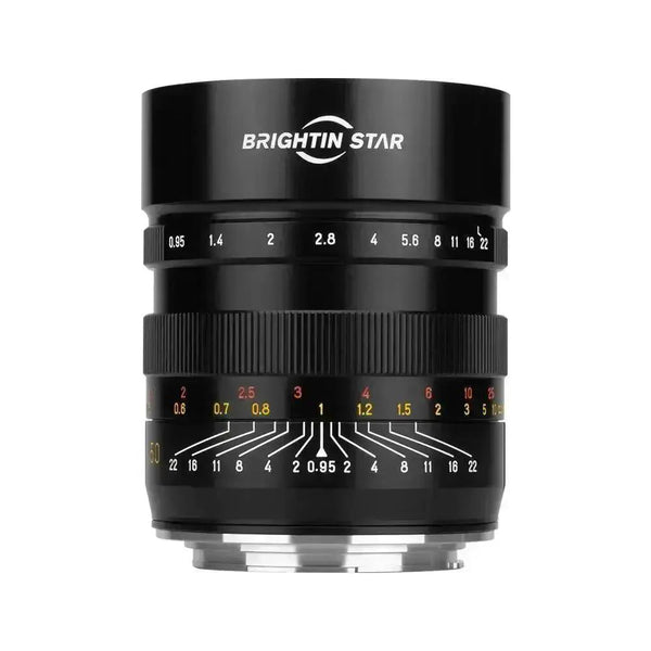 Brightin Star 50mm F0.95 Full Frame Large Aperture Camera Lens For Sony E/Nikon Z/Canon RF/L Mount BRIGHTIN STAR